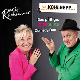 Das pfiffige, knallbunte Comedy-Duo, Doris Reichenauer & Bernd Kohlhepp