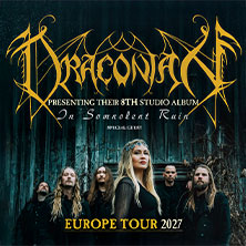 Draconian + Special Guest: Saturnus - Opener: Ann my Guard - Tour 2027