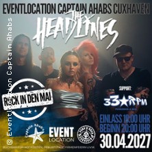 Rock in den Mai im Captain Ahabs - Live in der Eventlocation Captain Ahabs Cuxhav