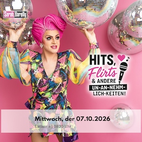Ein Abend mit Sarah Barelly - „Hits, Flirts & andere Un-an-nehm-lich-keiten!“