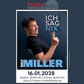 Rolf Miller - Ich sag nix