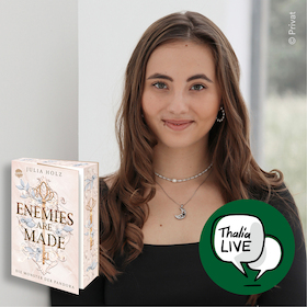 Booktalk mit Julia Holz zu "„Enemies Are Made (Bd. 2) Die Monster der Pandora"