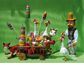 Puppentheater - Ein Feuerwerk für den Fuchs