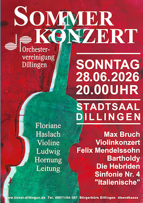 Orchestervereinigung Dillingen - Sommerkonzert