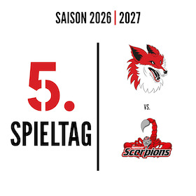 5. Spieltag: Füchse Duisburg - Hannover Scorpions