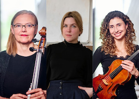 Im Handgelenk ein Vogel - Lesekonzert mit Frieda Paris und dem Ensemble Recherche in der Reihe „Kompass: 8 Visionen“