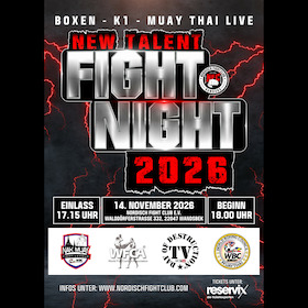 NFC - New Talent Fight Night - New Talent Fight Night 2026