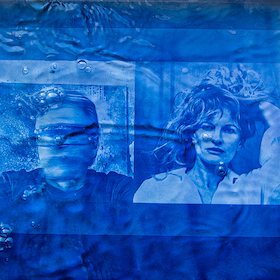 Symbiose - Blaudruck trifft intuitive Malerei - Der Workshop zur Ausstellung