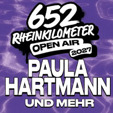 652 Rheinkilometer Open Air - Mit Paula Hartmann u.a.