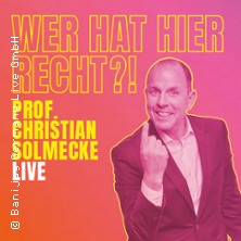 Prof. Christian Solmecke - LIVE - WER HAT HIER RECHT?!