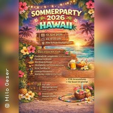 Sommerparty - Motto Hawaii