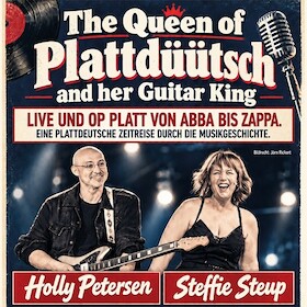 The Queen of plattdüütsch and her Guitar King