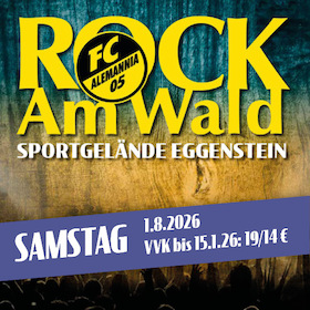 ROCK Am Wald 2026 - mit den Headlinern One Step Closer und andere