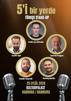 5’i Bir Yerde Stand-Up Comedy auf Türkisch