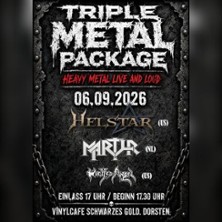 Helstar + MARTYR + Wicked Angle LIVE