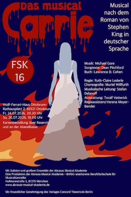 Carrie - Musical in deutscher Sprache nach dem Bestseller von Stephen King
