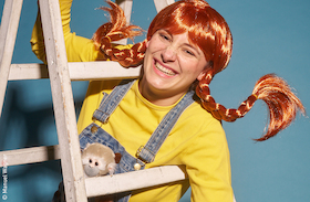 Pippi Langstrumpf (5+) - Familienabenteuer von Astrid Lindgren - für die Bühne bearbeitet von Christian Schönfelder