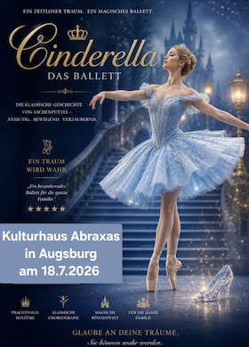 CInderella - Aschenputtel (ab 4) - Ballett - für Kinder geeignet