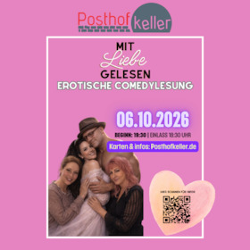 Mit Liebe gelesen - Die erotische Comedy Lesung