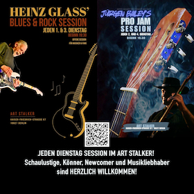 Die Rickenbackers Session - Blues, Rock, Pop, Funk für jeden was dabei!