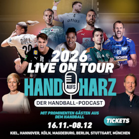 HAND AUFS HARZ - Der Handball-Podcast live on Tour