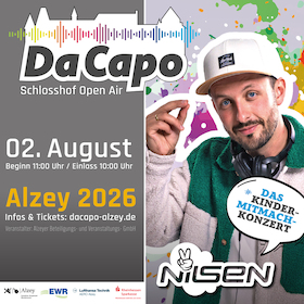 Da Capo 2026 - Nilsen - Das Kinder-Mitmach-Konzert