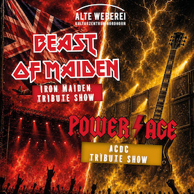 Powerage & Beast of Maiden - Live - ACDC und Iron-Maiden Tribute