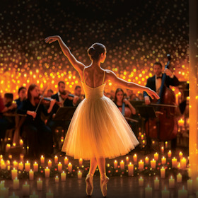 Winterzauber: Ballett-Geschichten im Kerzenschein mit live Kammerorchester