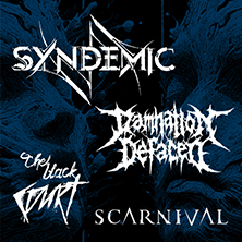EXILE IN TIME III mit SYNDEMIC - DAMNATION DEFACED - THE BLACK COURT - SCARNIVAL