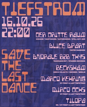Tiefstrom - Save The Last Dance