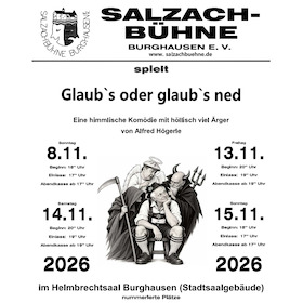 Glaub's oder glaub's ned - von Alfred Högerle Komödie in 3 Akten