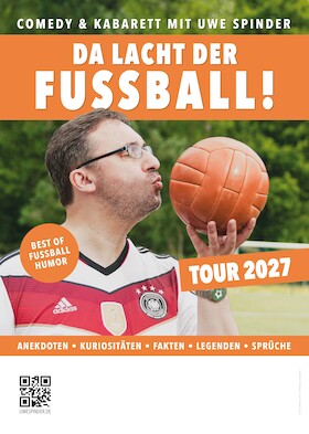 Uwe Spinder: Da lacht der Fußball - Tour 2027 - Kabarett & Comedy