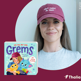 Signierstunde mit Hayley Schrader (@hayleyybayley) zu „Ein Tag mit den Grems“