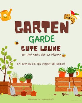 Prunksitzung 2026 - Garten. Garde. Gute Laune. - Der WKV macht sich zur Pflaume