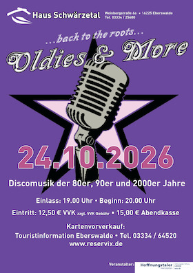 "Oldies & More" Das Original!!! - Discomusik der 80er, 90er, 2000er und das Beste von heute