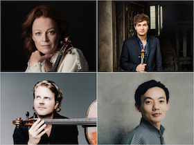 Carolin Widmann, Nils Mönkemeyer, Julian Steckel & William Youn