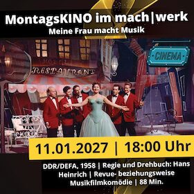 MontagsKINO: Meine Frau macht Musik | Magdeburg | machwerk