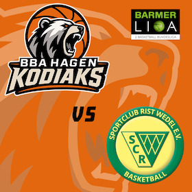 BBA Kodiaks Hagen - SC Rist Wedel