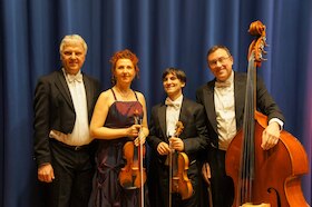 Festliches Neujahrskonzert mit dem Franz Lehár Quartett & Gast-Solistin Kanae Matsumoto