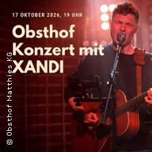 Obsthof Konzert - mit Xandi live!