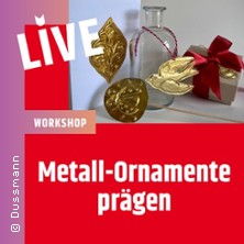 Workshop Metall-Ornamente prägen