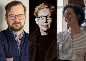 Alexander Leistner, Manja Präkels, Barbara Thériault: Extremwetterlagen - Lesung und Gespräch in der Reihe „Kompass: 8 Visionen“