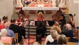 Kammerkonzert der 48. Meersburger Sommerakademie - Werke von Mendelssohn, Rousell, Lully, Leroy Anderson u.a.