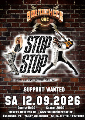 STOP STOP - Drums & Bass Melting Your Face + Support: Mojo Blizzard