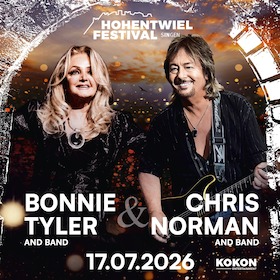 Hohentwielfestival 2026 - Shooter Promotions präsentiert: BONNIE TYLER & CHRIS NORMAN - A VERY SPECIAL DOUBLE