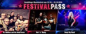Bluesfestival Sindelfingen 2026 - Festivalpass