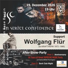 In strict confidence, Wolfgang Flür live