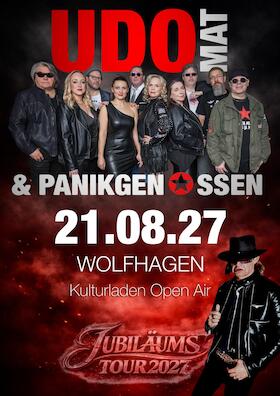 UDOMAT & die Panikgenossen - Deutschlands größte Udo Lindenberg Tribute Band - Kulturladen Open Air
