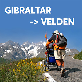 Gibraltar - Velden - Eine Wanderung durch Europa