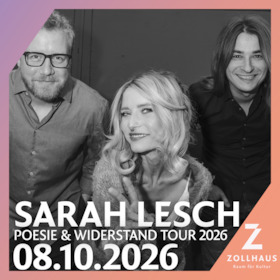 Sarah Lesch Trio - Poesie & Widerstand Tour 2026
